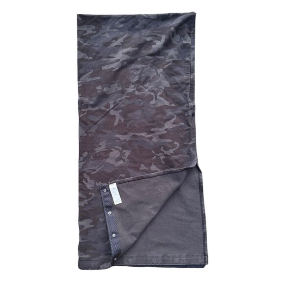 Lululemon Vinyasa Scarf Cotton Incognito Camo Multi Grey ICMG Lulu Athleisure - Picture 3 of 7